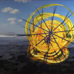 07 'Spiky Swirling Sea Beauty' - Manfred Olsen, Photo & Digital, Canvas, 102x76cm, Not Framed, Not For Sale