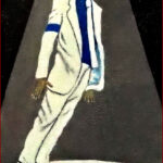 26 'Smooth Criminal' - Tony Edbrooke, Acrylic, Canvas, 33x41cm, Framed, $295